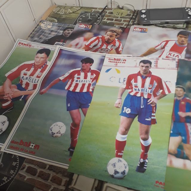 Lote Poster Atlético Madrid Don Balon (jugadores)