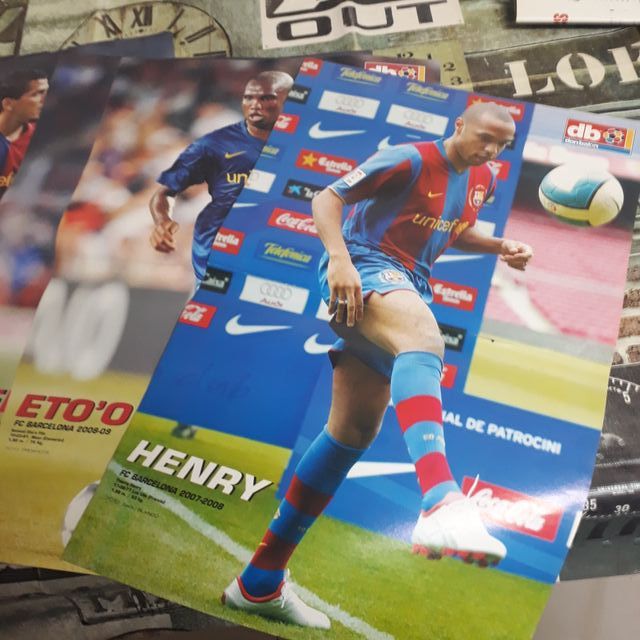 Lote 14 Poster FC Barcelona Don Balon (jugadores)