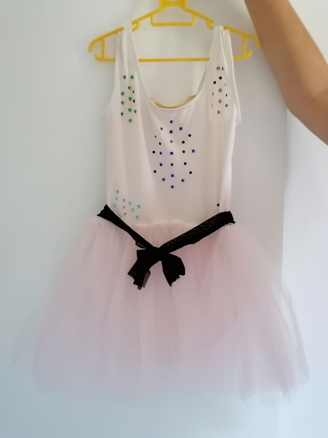 Maillot patinaje Fantasía show T 9-10