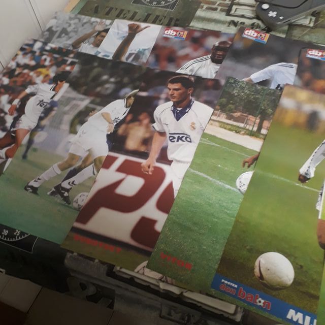 Lote 11  Poster Real Madrid  Don Balon (jugadores)