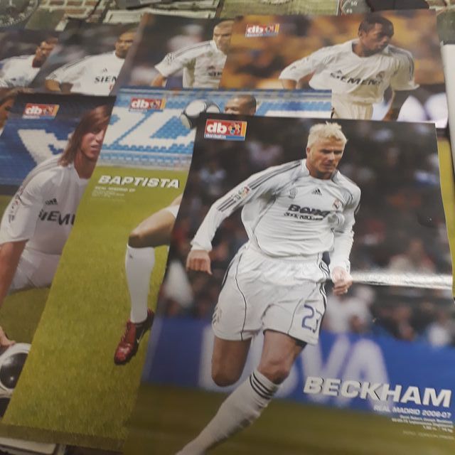 Lote 9  Poster Real Madrid Don Balon (jugadores)