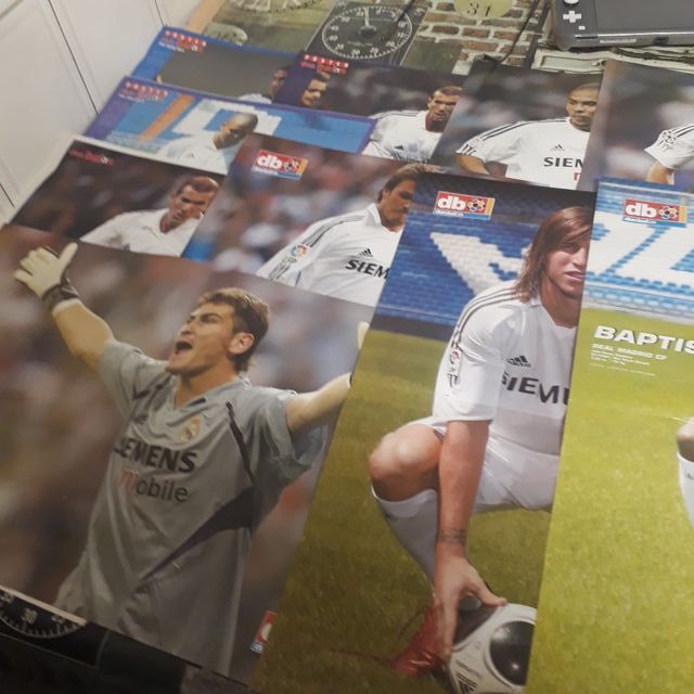Lote 9  Poster Real Madrid Don Balon (jugadores)
