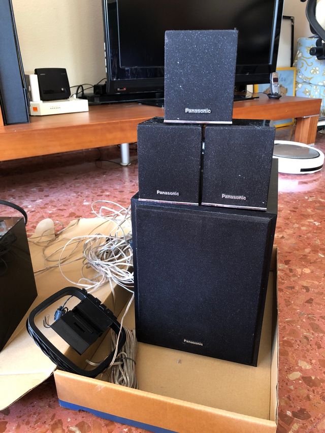 Dvd Radio y Home cinema Panasonic