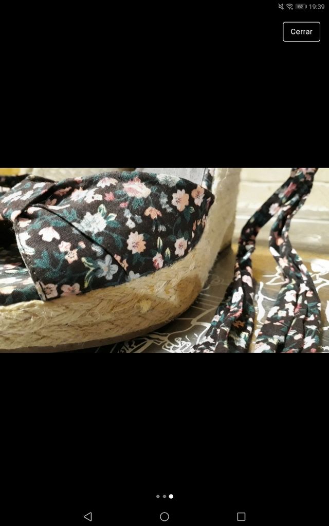 Alpargatas estampado floral