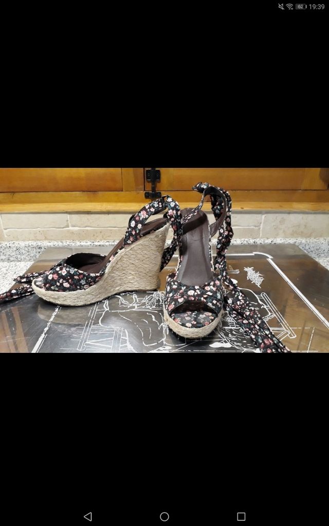 Alpargatas estampado floral