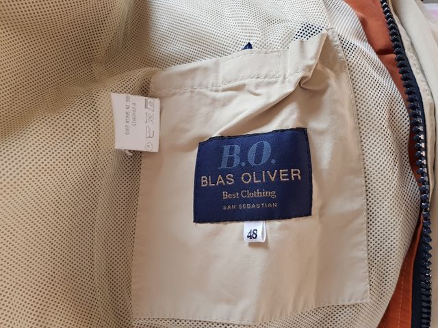 Cazadora sport de hombre beige Blas Oliver