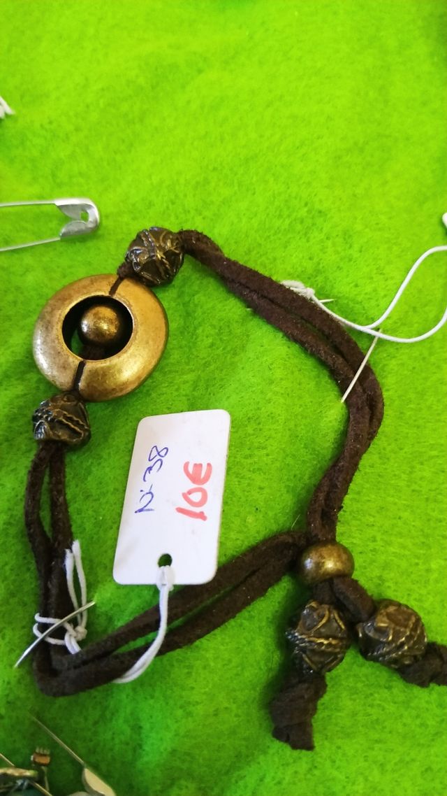 Pulsera zamak y antelina