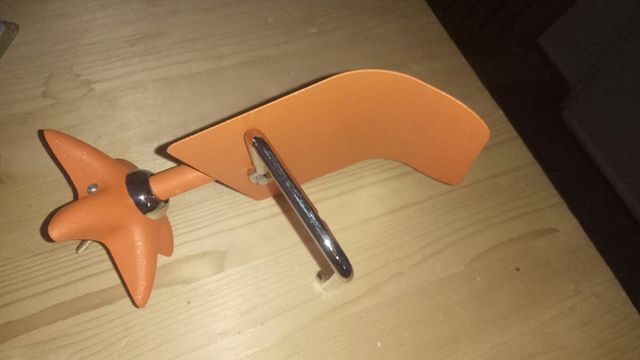 Portarollos metálico