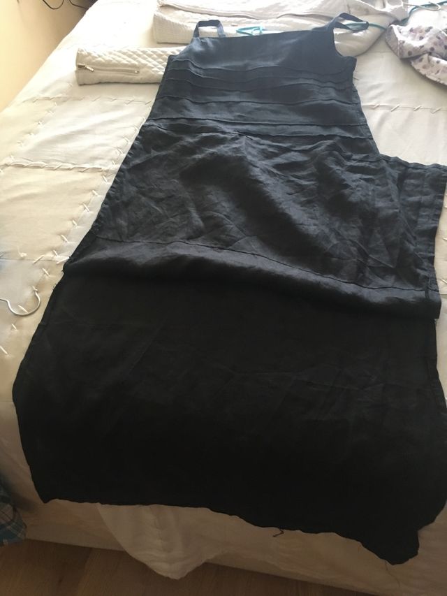 Vestido de lino talla S