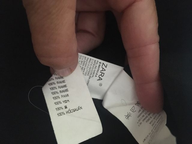 Vestido de lino talla S