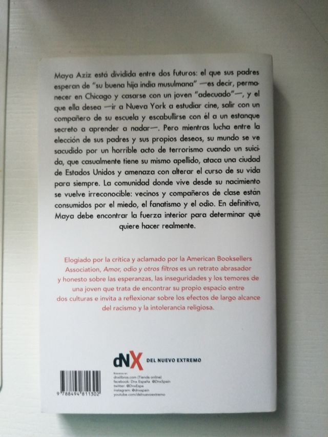 Amor, odio y otros filtros