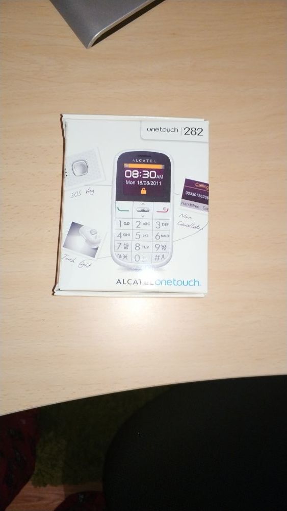 Alcatel One Touch 282. Móvil libre. SIN BATERÍA