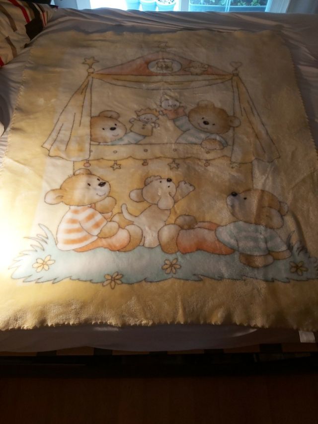 +Rebaja Manta bebé cuna o cama niño