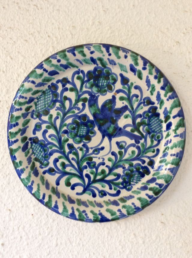 Plato cerámico especial para coleccionistas