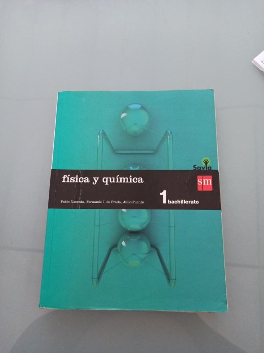 Fisica y química primero de bachillerato