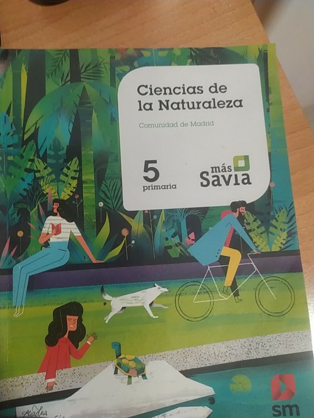 Libro Ciencias de la Naturaleza 5 Primaria