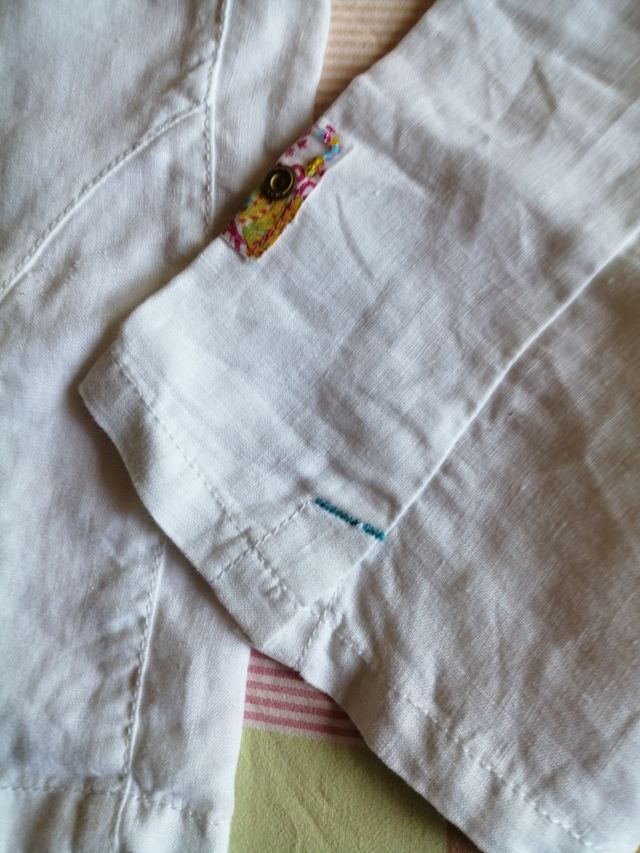 Pantalón niña lino Osbow