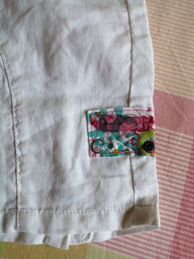 Pantalón niña lino Osbow