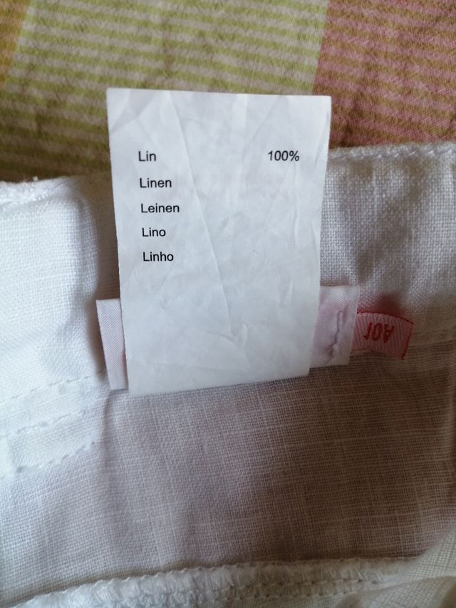 Pantalón niña lino Osbow