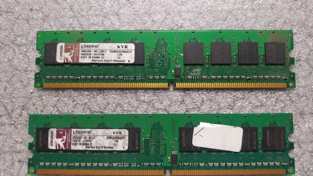 Memoria RAM 512MB Kingston DDR2