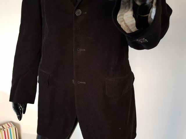 Americana de pana negra de Springfield