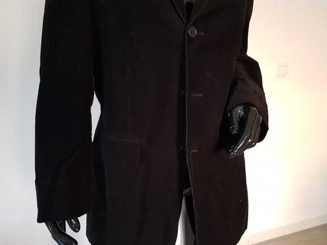 Americana de pana negra de Springfield