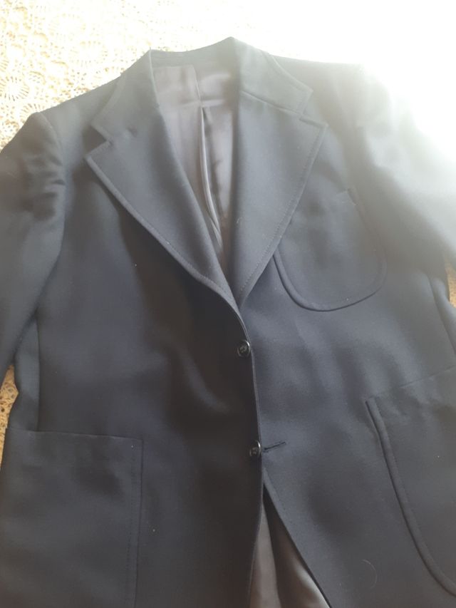 chaqueta caballero azul marino