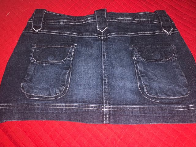 Falda pantalón vaquera 