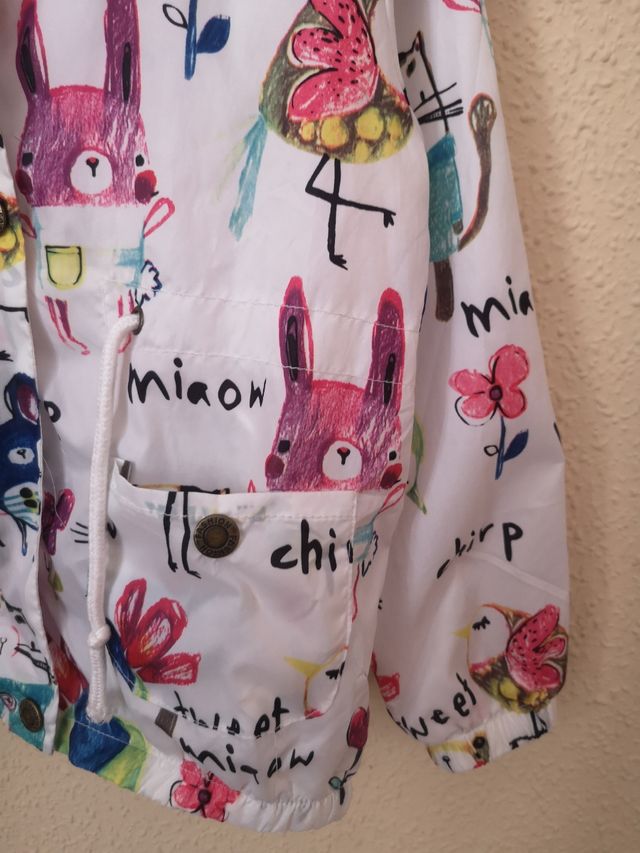 Cazadora niña talla 3-4 años.