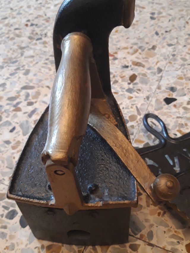 plancha carbon hierro fundido