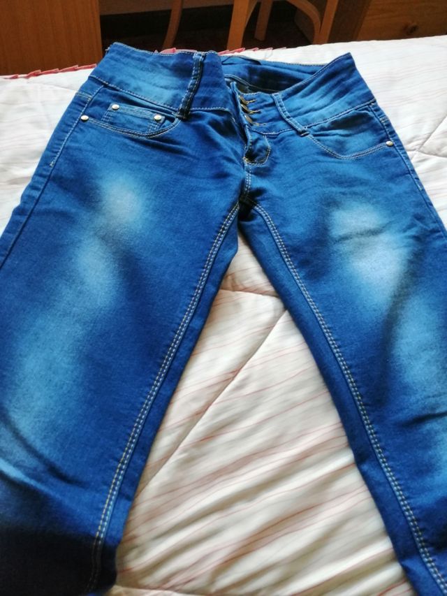 Pantalón vaquero lavado