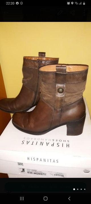 anna field botines camperos con flecos marrones anna field botines camperos con flecos marrones