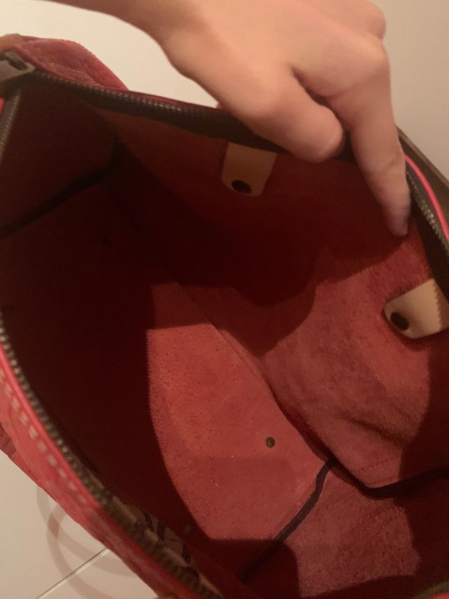 BOLSO BOWLING GRANDE CAROLINA HERRERA ROJO ANDY