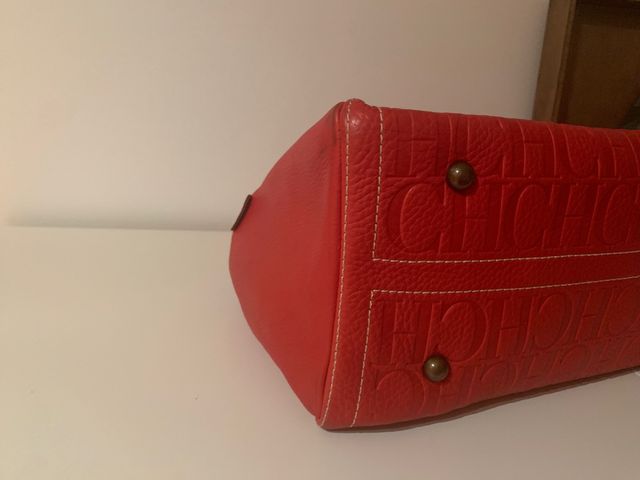 BOLSO BOWLING GRANDE CAROLINA HERRERA ROJO ANDY