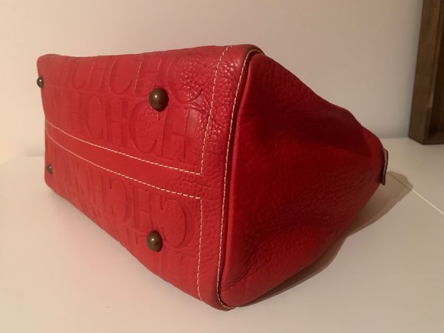 BOLSO BOWLING GRANDE CAROLINA HERRERA ROJO ANDY
