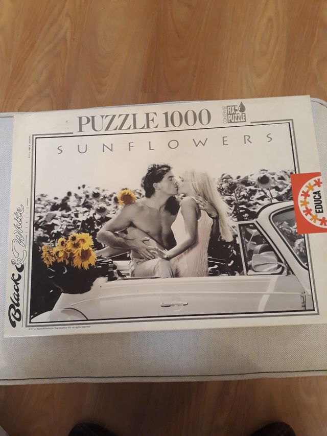 Puzzle Sunflowers (Girasoles) 1000 piezas 