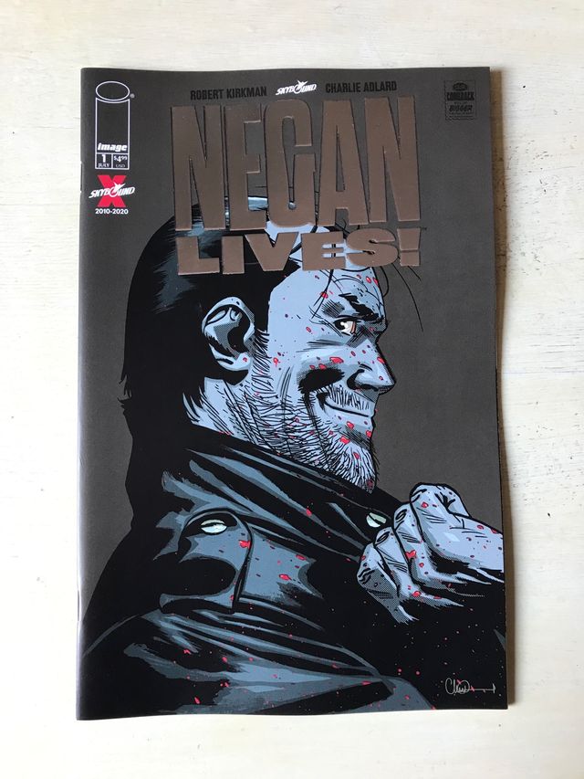 Cómic Negan Lives! Silver Variant