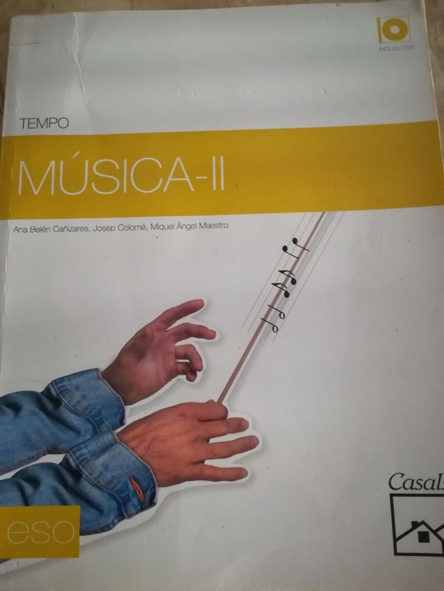 Libro de música de 4° de ESO.
