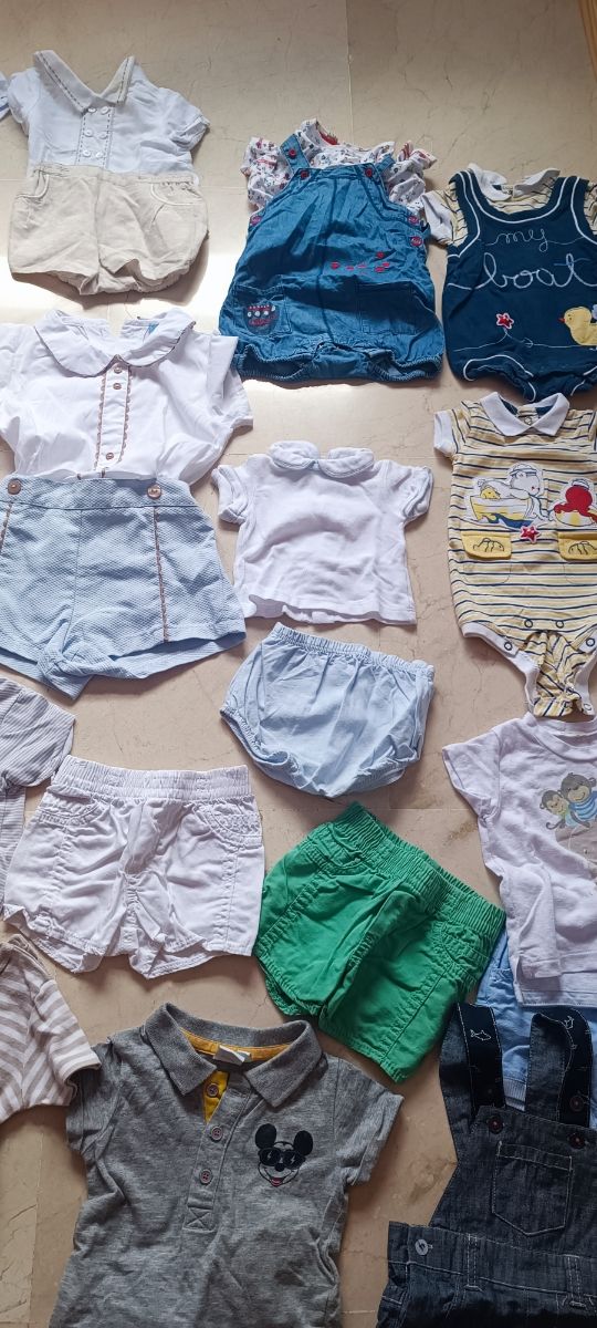 Lote bebé niño 0-3 meses