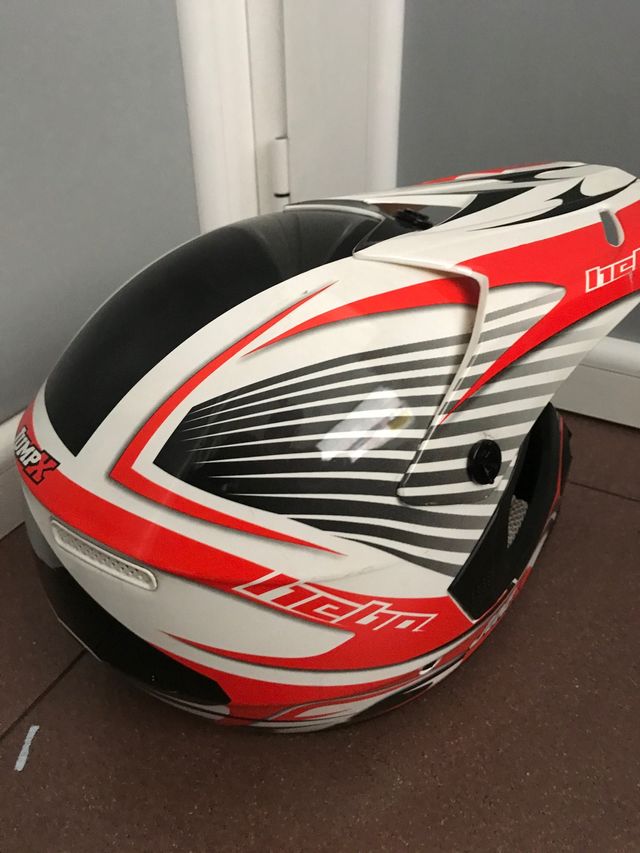 Casco de motocross de niño