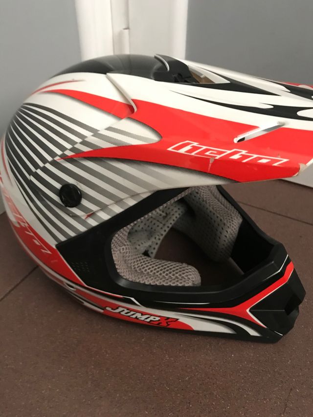 Casco de motocross de niño