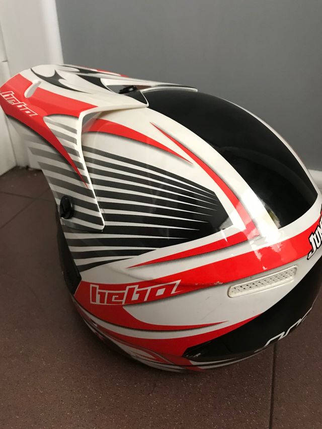 Casco de motocross de niño