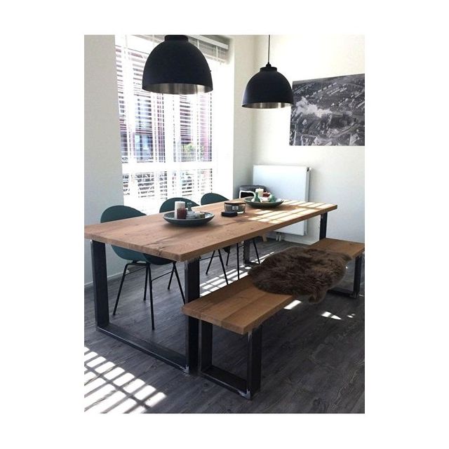 MESA DE MADERA MACIZA