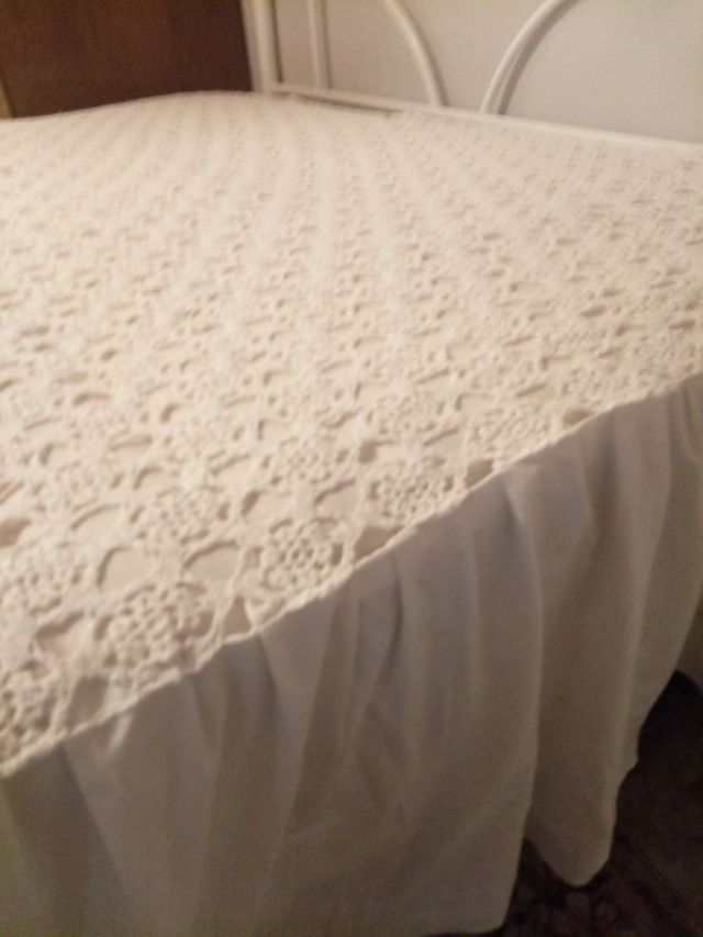 colcha de cama ganchillo cama 150