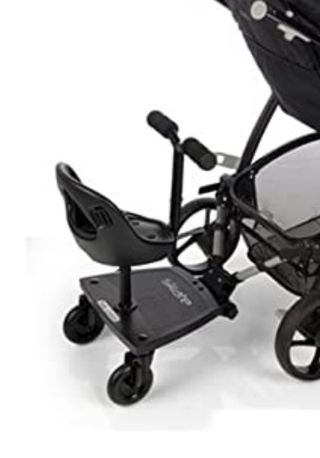 mee go Sit N Ride S Rider Universal Buggy Ride On Board Con Asiento Y Volante para adaptarse a todos los cochecitos, cochecitos y carritos mee go Sit N Ride S Rider Universal Buggy Ride On Board Con Asiento Y Volante para adaptarse a todos los cochecitos, cochecitos y carritos