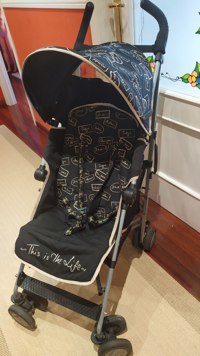 Silla Maclaren quest+plástico lluvia