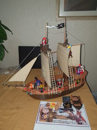 barco pirata playmobil segunda mano