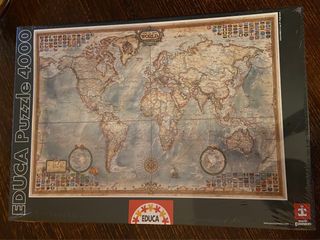 puzzle mapamundi 4000 piezas