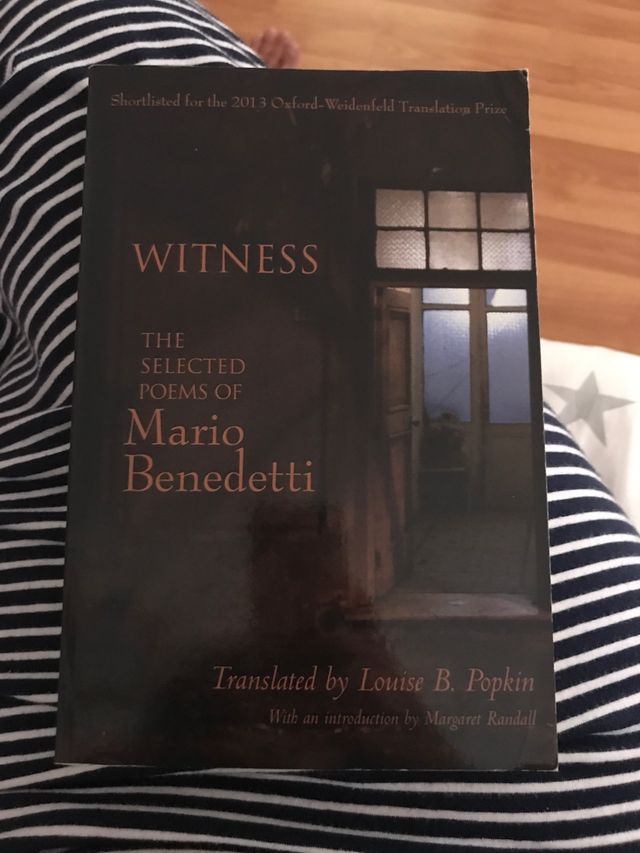 Libro "Witness: the selected poems of Mario Benede