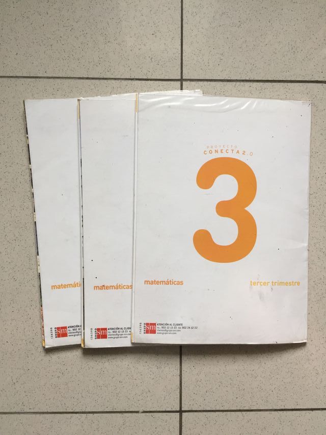 Libro de texto Matemáticas 3 Primaria